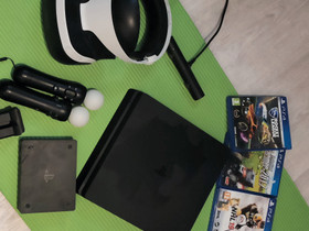 PS 4 + lisävermeet, Pelikonsolit ja pelaaminen, Viihde-elektroniikka, Ulvila, Tori.fi PS 4 + lisävermeet, Pelikonsolit ja pelaaminen, Viihde-elektroniikka, Ulvila, Tori.fi