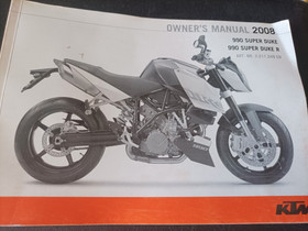KTM 990 superduke owners manual 2008, Moottoripyörän varaosat ja tarvikkeet, Mototarvikkeet ja varaosat, Turku, Tori.fi KTM 990 superduke owners manual 2008, Moottoripyörän varaosat ja tarvikkeet, Mototarvikkeet ja varaosat, Turku, Tori.fi