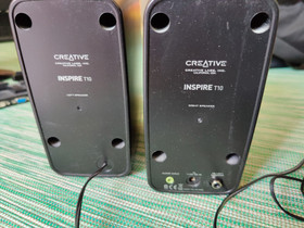 Creative Inspire T10 kaiuttimet, Oheislaitteet, Tietokoneet ja lisälaitteet, Tampere, Tori.fi Creative Inspire T10 kaiuttimet, Oheislaitteet, Tietokoneet ja lisälaitteet, Tampere, Tori.fi