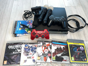 Playstation 3 + pelit + 2 ohjainta, Pelikonsolit ja pelaaminen, Viihde-elektroniikka, Järvenpää, Tori.fi Playstation 3 + pelit + 2 ohjainta, Pelikonsolit ja pelaaminen, Viihde-elektroniikka, Järvenpää, Tori.fi