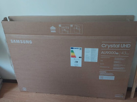 Samsung Crystal UHD 43, Televisiot, Viihde-elektroniikka, Lieto, Tori.fi