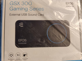 Epos Sennheiser GSX 300-ulkoinen äänikortti, musta, Oheislaitteet, Tietokoneet ja lisälaitteet, Tampere, Tori.fi Epos Sennheiser GSX 300-ulkoinen äänikortti, musta, Oheislaitteet, Tietokoneet ja lisälaitteet, Tampere, Tori.fi