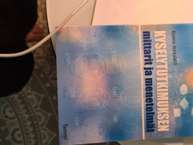 Kyselytutkimyksen mittarit ( Vehkalahti), Oppikirjat, Kirjat ja lehdet, Kuopio, Tori.fi Kyselytutkimyksen mittarit ( Vehkalahti), Oppikirjat, Kirjat ja lehdet, Kuopio, Tori.fi