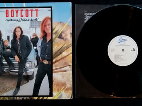 Boycott - Lightning Strikes Back! (lp), Musiikki CD, DVD ja äänitteet, Musiikki ja soittimet, Pori, Tori.fi Boycott - Lightning Strikes Back! (lp), Musiikki CD, DVD ja äänitteet, Musiikki ja soittimet, Pori, Tori.fi