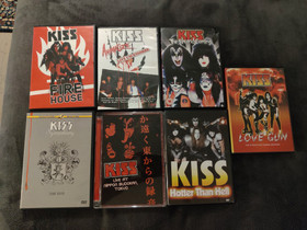 Kiss DVD paketti, Musiikki CD, DVD ja äänitteet, Musiikki ja soittimet, Hämeenlinna, Tori.fi