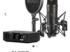 Rode AI-1 Complete Studio Kit -studiopaketti, Audio ja musiikkilaitteet, Viihde-elektroniikka, Helsinki, Tori.fi