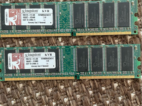 Kingston DDR1 2x 512MB ja 2x 1GB moduulit, Komponentit, Tietokoneet ja lisälaitteet, Hamina, Tori.fi