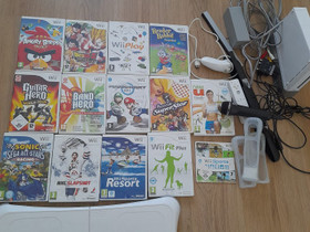 Wii paketti, Pelikonsolit ja pelaaminen, Viihde-elektroniikka, Pori, Tori.fi Wii paketti, Pelikonsolit ja pelaaminen, Viihde-elektroniikka, Pori, Tori.fi