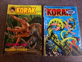 Korak Tarzanin poika 1976-77, Sarjakuvat, Kirjat ja lehdet, Tampere, Tori.fi Korak Tarzanin poika 1976-77, Sarjakuvat, Kirjat ja lehdet, Tampere, Tori.fi