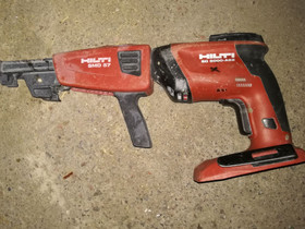 HILTI SD 5000-A22 sekä ruuvilipas, Sähkötarvikkeet, Rakennustarvikkeet ja työkalut, Lahti, Tori.fi HILTI SD 5000-A22 sekä ruuvilipas, Sähkötarvikkeet, Rakennustarvikkeet ja työkalut, Lahti, Tori.fi