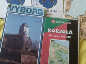 Sortavala/Viipuri-kartat, Karjala autoilijan tieka, Muu keräily, Keräily, Muhos, Tori.fi Sortavala/Viipuri-kartat, Karjala autoilijan tieka, Muu keräily, Keräily, Muhos, Tori.fi