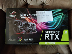 2070 Super Asus ROG Strix 8gb, Komponentit, Tietokoneet ja lisälaitteet, Eurajoki, Tori.fi 2070 Super Asus ROG Strix 8gb, Komponentit, Tietokoneet ja lisälaitteet, Eurajoki, Tori.fi