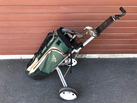 Golf paketti täydellinen + kärryt, Golf, Urheilu ja ulkoilu, Oulu, Tori.fi