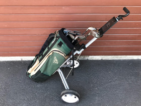 Golf paketti täydellinen + kärryt, Golf, Urheilu ja ulkoilu, Oulu, Tori.fi Golf paketti täydellinen + kärryt, Golf, Urheilu ja ulkoilu, Oulu, Tori.fi