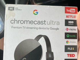 Chromecast ultra, Verkkotuotteet, Tietokoneet ja lisälaitteet, Espoo, Tori.fi Chromecast ultra, Verkkotuotteet, Tietokoneet ja lisälaitteet, Espoo, Tori.fi