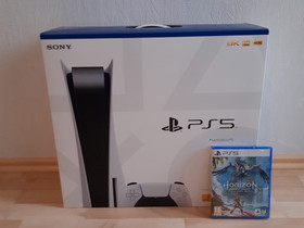 Levyasemallinen PS5 + Horizon Forbidden West, Pelikonsolit ja pelaaminen, Viihde-elektroniikka, Lappeenranta, Tori.fi Levyasemallinen PS5 + Horizon Forbidden West, Pelikonsolit ja pelaaminen, Viihde-elektroniikka, Lappeenranta, Tori.fi