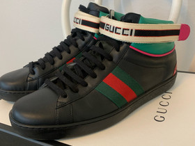 Ace Gucci stripe high-top sneaker koko 9 (43), Vaatteet ja kengät, Helsinki, Tori.fi Ace Gucci stripe high-top sneaker koko 9 (43), Vaatteet ja kengät, Helsinki, Tori.fi
