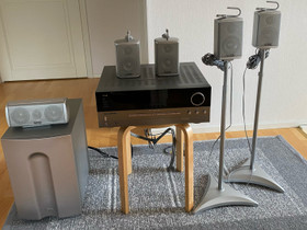 Audio/video-viritinvahvistin 5.1 kaiuttimilla, Kotiteatterit ja DVD-laitteet, Viihde-elektroniikka, Espoo, Tori.fi Audio/video-viritinvahvistin 5.1 kaiuttimilla, Kotiteatterit ja DVD-laitteet, Viihde-elektroniikka, Espoo, Tori.fi