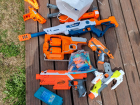 Nerf aseita kokoelma, Pelit ja muut harrastukset, Joensuu, Tori.fi Nerf aseita kokoelma, Pelit ja muut harrastukset, Joensuu, Tori.fi