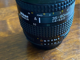 Nikon nikkor f4-5.6D 35-80mm, Objektiivit, Kamerat ja valokuvaus, Imatra, Tori.fi