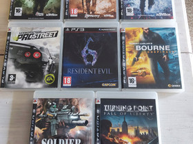 Ps3 pelejä, Pelikonsolit ja pelaaminen, Viihde-elektroniikka, Savonlinna, Tori.fi Ps3 pelejä, Pelikonsolit ja pelaaminen, Viihde-elektroniikka, Savonlinna, Tori.fi