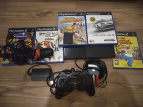 PS2 paketti, Pelikonsolit ja pelaaminen, Viihde-elektroniikka, Lahti, Tori.fi PS2 paketti, Pelikonsolit ja pelaaminen, Viihde-elektroniikka, Lahti, Tori.fi