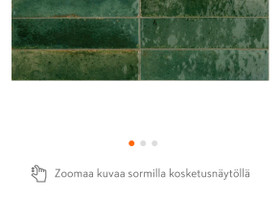 1pkt Cello Lume vihreä laatta, Kylpyhuoneet, WC:t ja saunat, Rakennustarvikkeet ja työkalut, Helsinki, Tori.fi