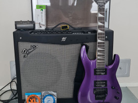 Sähkökitara Jackson ja vahvistin Fender, Kitarat, bassot ja vahvistimet, Musiikki ja soittimet, Pornainen, Tori.fi Sähkökitara Jackson ja vahvistin Fender, Kitarat, bassot ja vahvistimet, Musiikki ja soittimet, Pornainen, Tori.fi