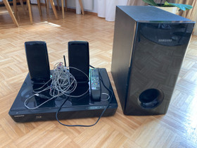 Samsung HT-BD1220 kotiteatteri blu-ray soittimella, Kotiteatterit ja DVD-laitteet, Viihde-elektroniikka, Tampere, Tori.fi Samsung HT-BD1220 kotiteatteri blu-ray soittimella, Kotiteatterit ja DVD-laitteet, Viihde-elektroniikka, Tampere, Tori.fi