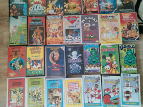38kpl nostalgisia VHS-piirrettyjä, Elokuvat, Mikkeli, Tori.fi 38kpl nostalgisia VHS-piirrettyjä, Elokuvat, Mikkeli, Tori.fi