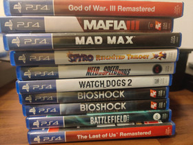 10 ps4 peliä, Pelikonsolit ja pelaaminen, Viihde-elektroniikka, Pieksämäki, Tori.fi 10 ps4 peliä, Pelikonsolit ja pelaaminen, Viihde-elektroniikka, Pieksämäki, Tori.fi