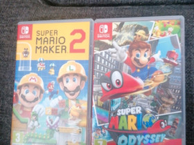 Mario maker 2, Mario odysey, Pelikonsolit ja pelaaminen, Viihde-elektroniikka, Nokia, Tori.fi Mario maker 2, Mario odysey, Pelikonsolit ja pelaaminen, Viihde-elektroniikka, Nokia, Tori.fi