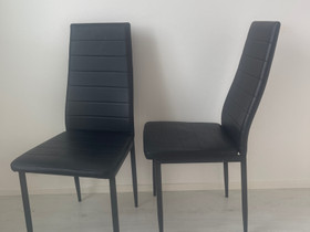 2 mustaa tuolia, Pöydät ja tuolit, Sisustus ja huonekalut, Kuopio, Tori.fi