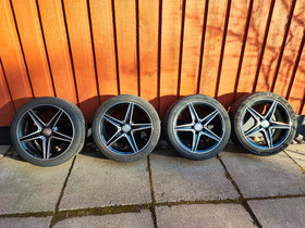 Mercedes-Benz AMG 18" vanteet kesärenkailla 4kpl, Renkaat ja vanteet, Oulu, Tori.fi