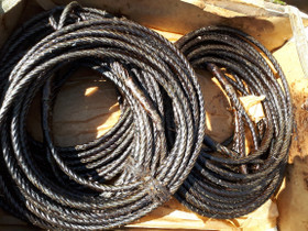 Teräsvaijereita lenkeillä 12mm, Muut koneet ja tarvikkeet, Työkoneet ja kalusto, Alavus, Tori.fi Teräsvaijereita lenkeillä 12mm, Muut koneet ja tarvikkeet, Työkoneet ja kalusto, Alavus, Tori.fi