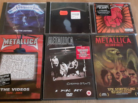 Metallica Paketti, Musiikki CD, DVD ja äänitteet, Musiikki ja soittimet, Veteli, Tori.fi