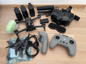 DJI FPV Combo + FlyMore + Motion Controller, Muu valokuvaus, Kamerat ja valokuvaus, Kuopio, Tori.fi DJI FPV Combo + FlyMore + Motion Controller, Muu valokuvaus, Kamerat ja valokuvaus, Kuopio, Tori.fi
