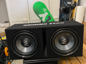 Ground zero 2*12 Subwoofer, Audio ja musiikkilaitteet, Viihde-elektroniikka, Tampere, Tori.fi Ground zero 2*12 Subwoofer, Audio ja musiikkilaitteet, Viihde-elektroniikka, Tampere, Tori.fi