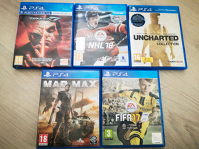 PS4 pelit, Pelikonsolit ja pelaaminen, Viihde-elektroniikka, Tornio, Tori.fi PS4 pelit, Pelikonsolit ja pelaaminen, Viihde-elektroniikka, Tornio, Tori.fi