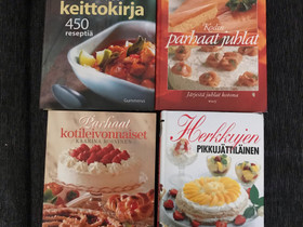 Paksut ruokaohjekirjat, Muut kirjat ja lehdet, Kirjat ja lehdet, Padasjoki, Tori.fi