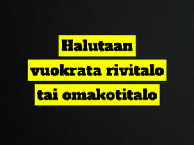 Etsinnässä rivitalo/omakotitalo, Vuokrattavat asunnot, Asunnot, Kokkola, Tori.fi Etsinnässä rivitalo/omakotitalo, Vuokrattavat asunnot, Asunnot, Kokkola, Tori.fi