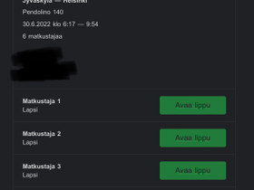 Hki päiväreissu kuudelle nuorelle, Matkat, risteilyt ja lentoliput, Matkat ja liput, Jyväskylä, Tori.fi Hki päiväreissu kuudelle nuorelle, Matkat, risteilyt ja lentoliput, Matkat ja liput, Jyväskylä, Tori.fi