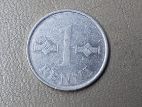 1 pennin kolikko 1974 2kpl, Rahat ja mitalit, Keräily, Kokkola, Tori.fi 1 pennin kolikko 1974 2kpl, Rahat ja mitalit, Keräily, Kokkola, Tori.fi