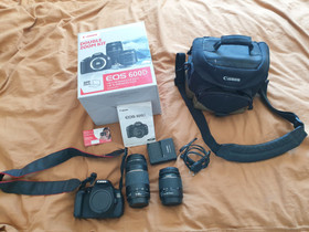 Canon EOS 600D kamera ja objektiivit., Kamerat, Kamerat ja valokuvaus, Kokkola, Tori.fi Canon EOS 600D kamera ja objektiivit., Kamerat, Kamerat ja valokuvaus, Kokkola, Tori.fi
