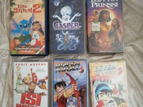 VHS kasetit kappalehinta, Elokuvat, Kajaani, Tori.fi VHS kasetit kappalehinta, Elokuvat, Kajaani, Tori.fi