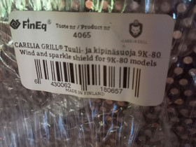 Carelia grill tuulisuoja/kipinäsuoja, Pihakalusteet ja grillit, Piha ja puutarha, Ilomantsi, Tori.fi
