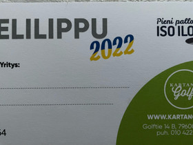 Golf pelilippu Kartanogolf, Golf, Urheilu ja ulkoilu, Varkaus, Tori.fi Golf pelilippu Kartanogolf, Golf, Urheilu ja ulkoilu, Varkaus, Tori.fi