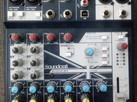 Soundcraft Notepad 8 FX mikseri, Muu musiikki ja soittimet, Musiikki ja soittimet, Jämsä, Tori.fi Soundcraft Notepad 8 FX mikseri, Muu musiikki ja soittimet, Musiikki ja soittimet, Jämsä, Tori.fi