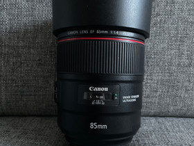 Canon EF 85/1.4 L IS USM, Objektiivit, Kamerat ja valokuvaus, Ulvila, Tori.fi