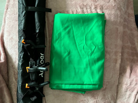 Green screen kit, Valokuvaustarvikkeet, Kamerat ja valokuvaus, Vaasa, Tori.fi Green screen kit, Valokuvaustarvikkeet, Kamerat ja valokuvaus, Vaasa, Tori.fi